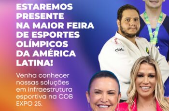 Recoma na COB EXPO 2025: infraestrutura que sustenta o esporte